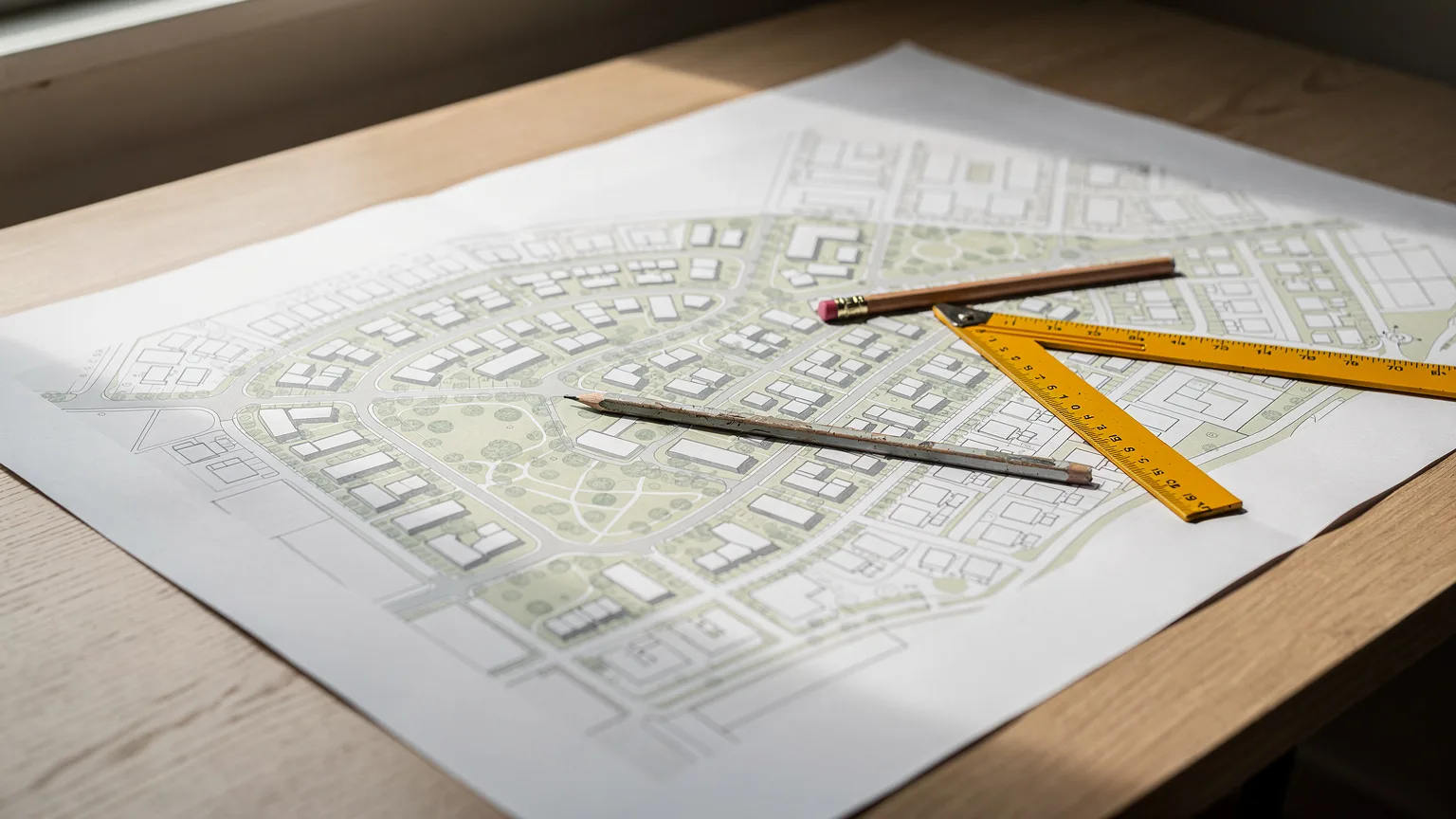Baugebiet Käppelematten in Denzlingen, neues Wohnquartier im Osten der Gemeinde